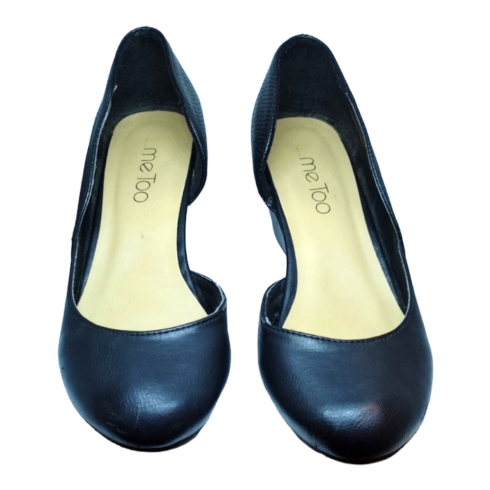 Me Too Shoes Black  size 6 2 in Wedge Shoes